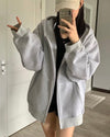 Oversized Versatile Hooded Jacket