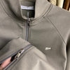 Short Stand Collar Zip-Up Sweatshirt