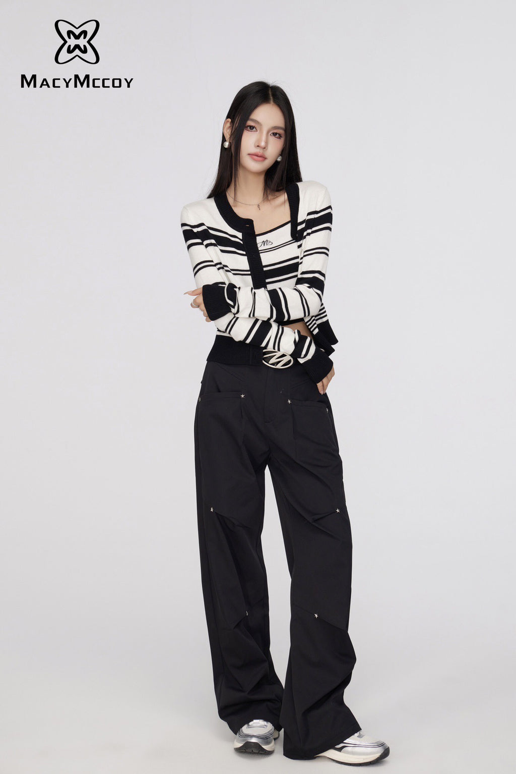 Star Workwear style Wide Leg Pants