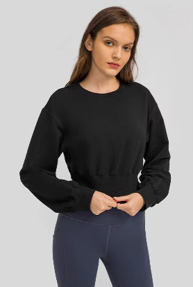 Cropped Crew Sweatshirt